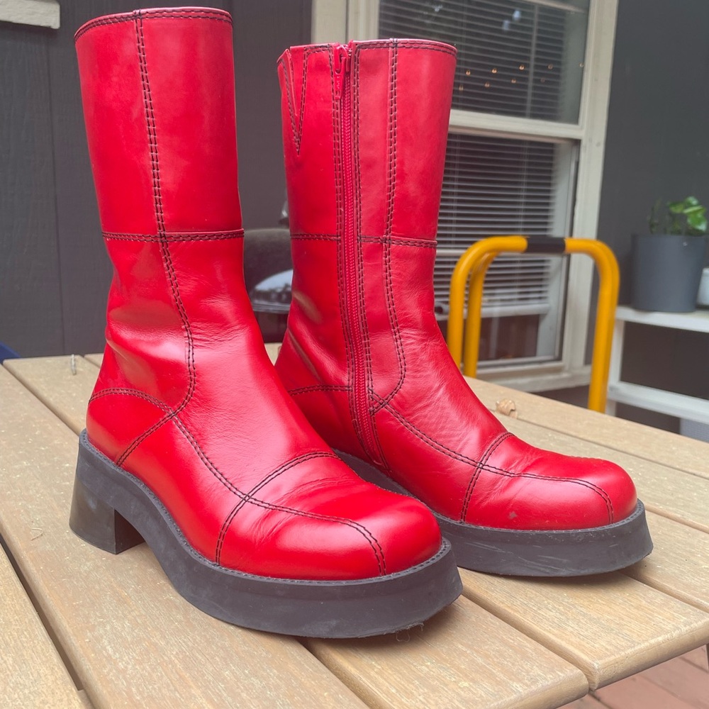 Miista Heya Boots - Red